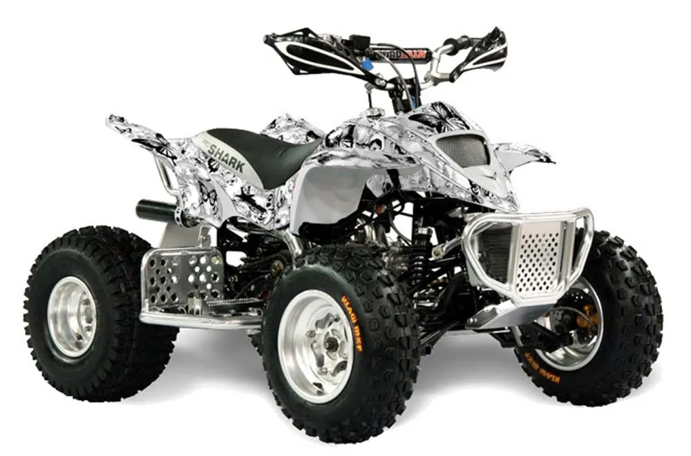 Apex Pro Shark MXR 70 / 90 ATV Graphic Kit - All Years Butterfly Black
