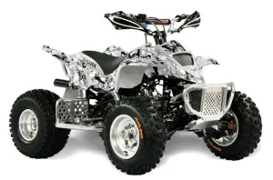 Apex Pro Shark MXR 70 / 90 ATV Graphic Kit - All Years Butterfly Black