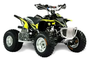 Apex Pro Shark MXR 70 / 90 ATV Graphic Kit - All Years Tribal Flames Yellow
