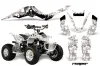 Apex Pro Shark MXR 70 / 90 ATV Graphic Kit - All Years Reaper White