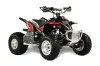 Apex Pro Shark MXR 70 / 90 ATV Graphic Kit - All Years Tribal Flames Red