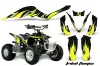 Apex Pro Shark MXR 70 / 90 ATV Graphic Kit - All Years Tribal Flames Yellow