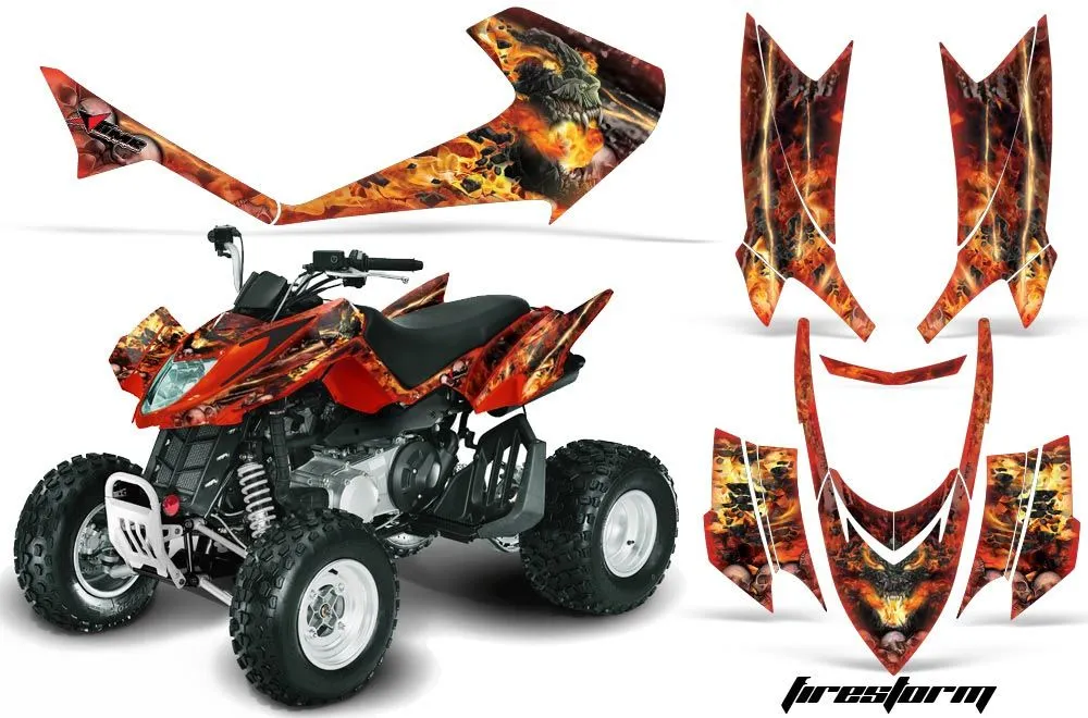 Arctic Cat DVX300 ATV Custom Graphic Kit - All Years