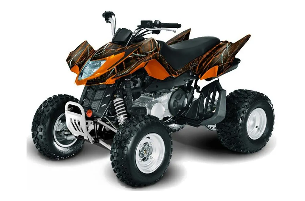 Arctic Cat DVX300 ATV Graphic Kit - All Years The One Orange