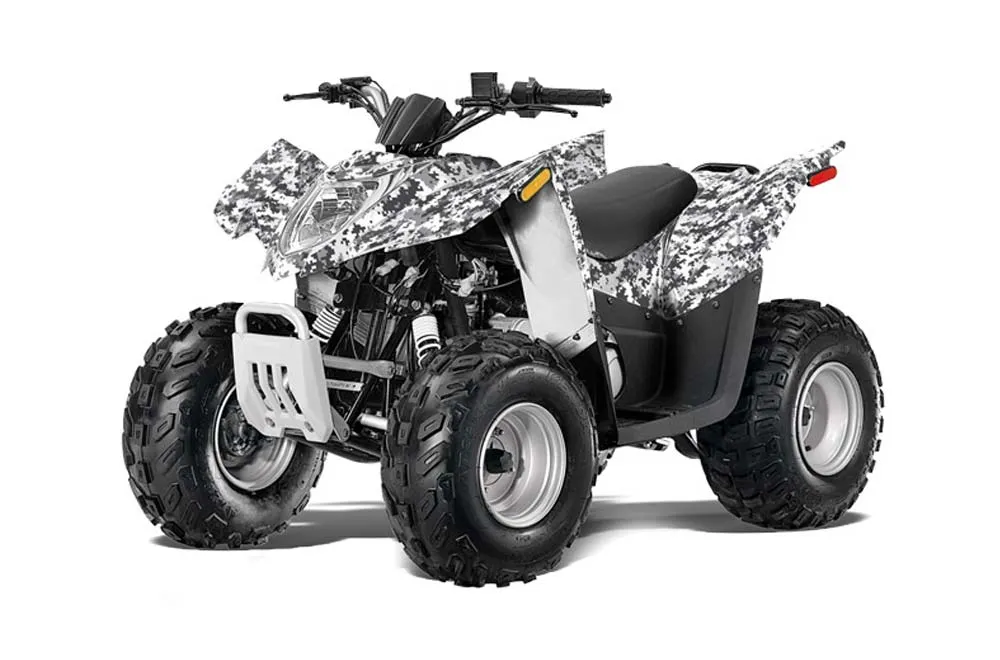 Arctic Cat DVX90 ATV Graphic Kit - 2008-2017 Digi Camo White