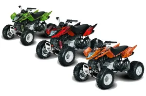 Arctic Cat DVX400 ATV Custom Graphic Kit - All Years