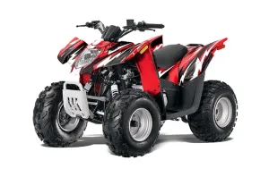 Arctic Cat DVX50 ATV Graphic Kit - 2008-2017 Attack Red
