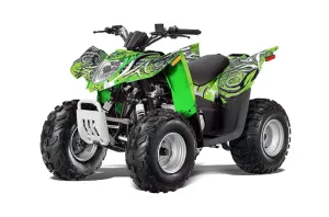 Arctic Cat DVX50 ATV Graphic Kit - 2008-2017 Deaden Green