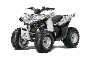 Arctic Cat DVX50 ATV Graphic Kit - 2008-2017 Reaper White