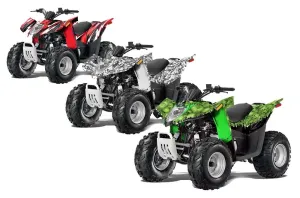 Arctic Cat DVX90 ATV Custom Graphic Kit - 2008-2017