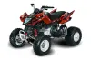 Arctic Cat DVX300 ATV Graphic Kit - All Years Mad Hatter Red