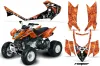Arctic Cat DVX400 ATV Custom Graphic Kit - All Years