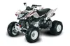Arctic Cat DVX400 ATV Graphic Kit - All Years Bone Collector White