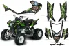 Arctic Cat DVX400 ATV Graphic Kit - All Years Mad Hatter Green