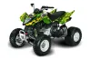 Arctic Cat DVX400 ATV Graphic Kit - All Years Motorhead Green