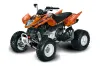 Arctic Cat DVX400 ATV Graphic Kit - All Years Reaper Orange