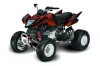 Arctic Cat DVX400 ATV Graphic Kit - All Years SilverStar - Reloaded Red