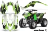 Arctic Cat DVX50 ATV Graphic Kit - 2008-2017 Carbon X Green