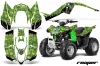 Arctic Cat DVX90 ATV Graphic Kit - 2008-2017 Reaper Green