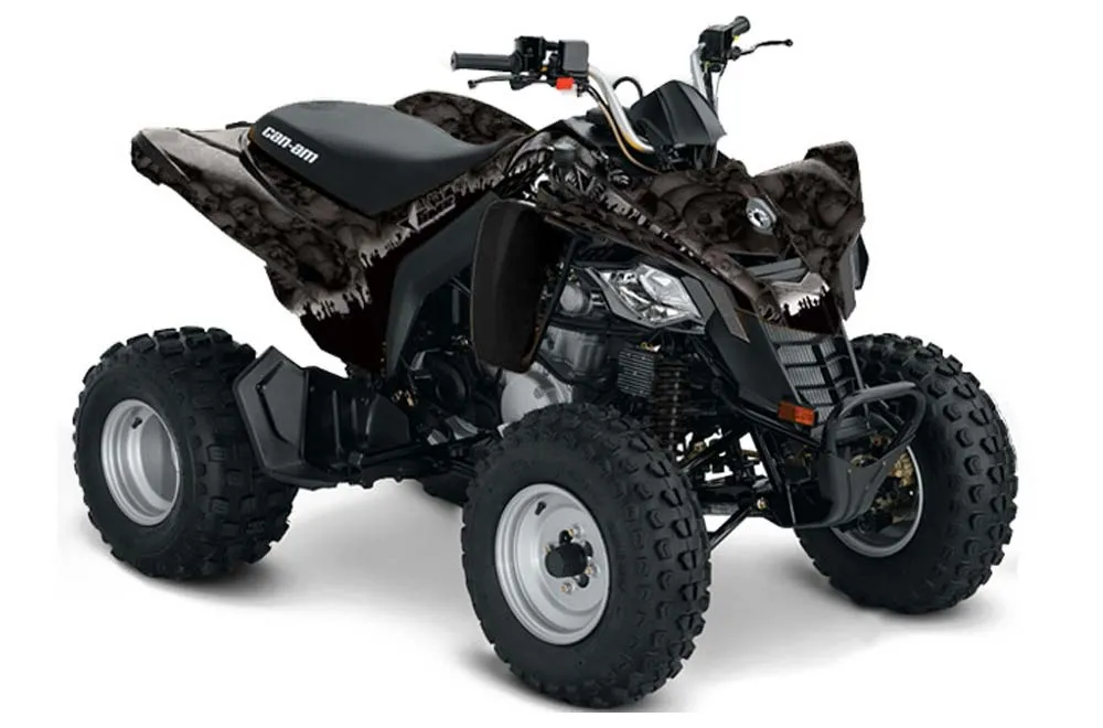 Can Am Bombardier DS250 ATV Graphic Kit - 2006-2021 Reaper Black