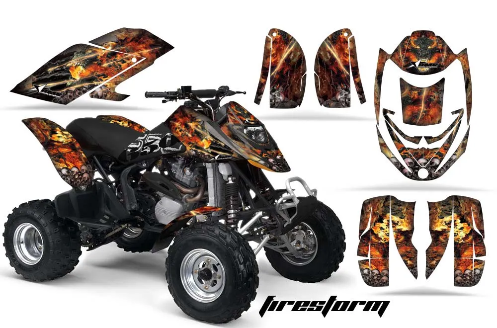 Can Am Bombardier DS650 ATV Custom Graphic Kit - 2000-2007