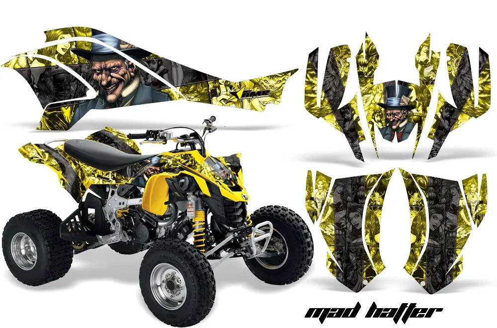 Can Am DS450 / DS450X EFI ATV Custom Graphic Kit - 2008-2016