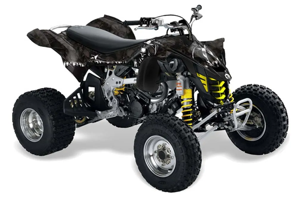 Can Am DS450 / DS450X EFI ATV Graphic Kit - 2008-2016 Reaper Black