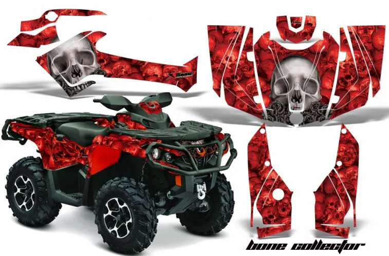 Can Am Outlander 500 / 650 / 800 / 800R / 1000 XT-P ATV Custom Graphic Kit - 2013-2016