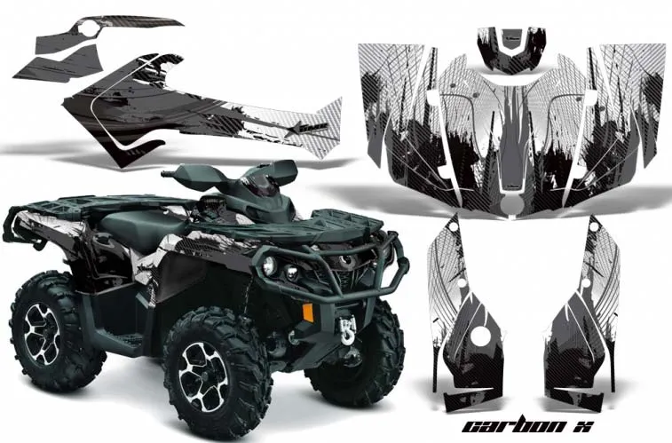 Can Am Outlander 500 / 650 / 800 / 800R / 1000 XT-P ATV Custom Graphic Kit - 2013-2016