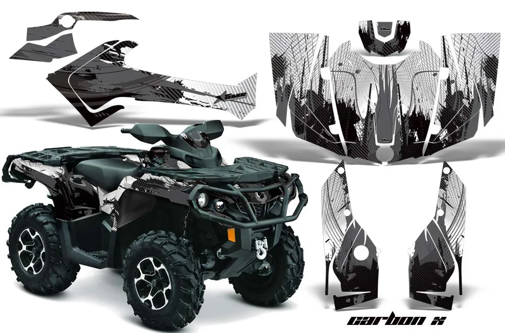 Can Am Outlander 500 / 650 / 800 / 800R / 1000 XT-P ATV Custom Graphic Kit - 2013-2016