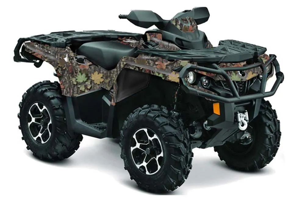 Can Am Outlander 500 / 650 / 800 / 800R / 1000 XT-P ATV Graphic Kit - 2013-2016 Real Camo