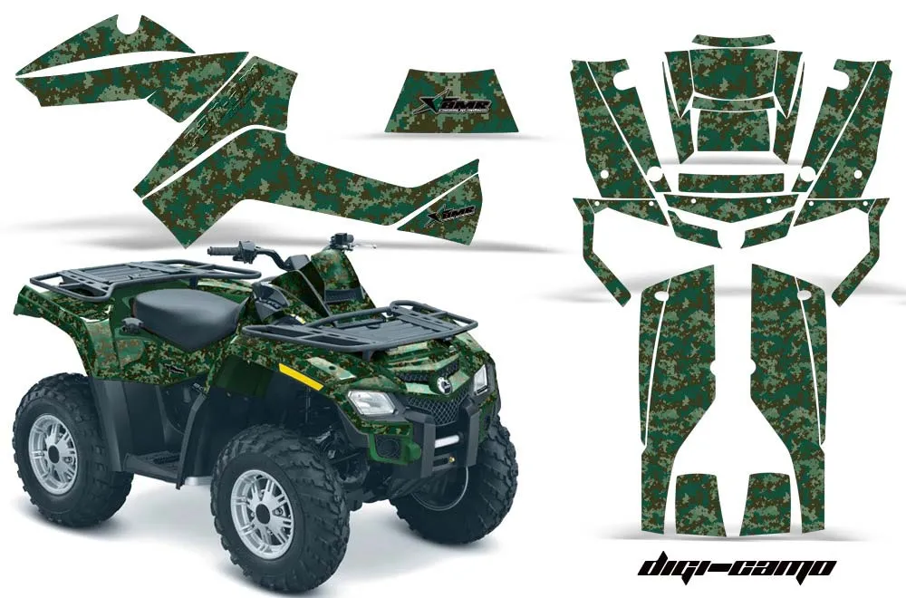 Can Am Outlander EFI 500 / 650 / 800 / 1000 ATV Custom Graphic Kit - 2006-2011