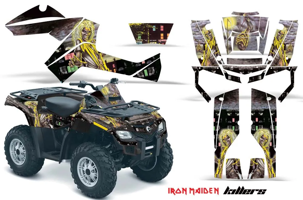 Can Am Outlander EFI 500 / 650 / 800 / 1000 ATV Custom Graphic Kit - 2006-2011