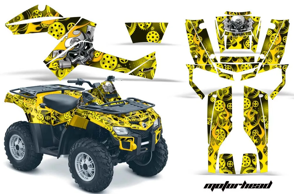 Can Am Outlander EFI 500 / 650 / 800 / 1000 ATV Custom Graphic Kit - 2006-2011