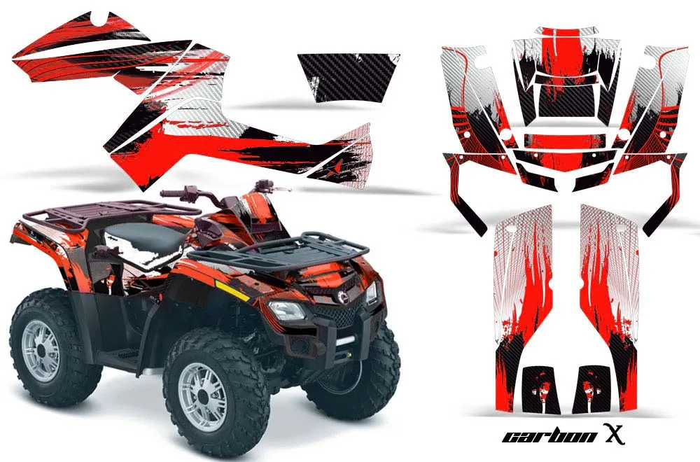 Can Am Outlander EFI 500 / 650 / 800 / 1000 ATV Custom Graphic Kit - 2006-2011