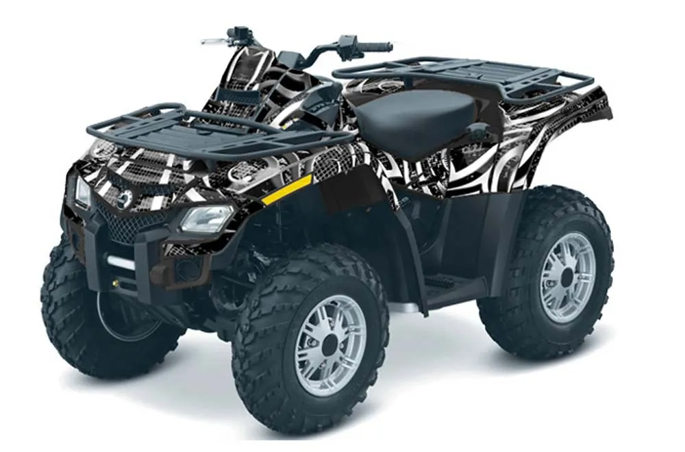 Can Am Outlander EFI 500 / 650 / 800 / 1000 ATV Graphic Kit - 2006-2011 Deaden Black