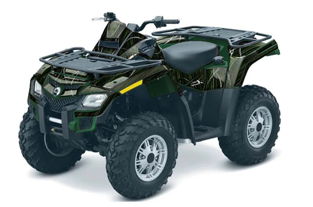 Can Am Outlander EFI 500 / 650 / 800 / 1000 ATV Graphic Kit - 2006-2011 The One Green