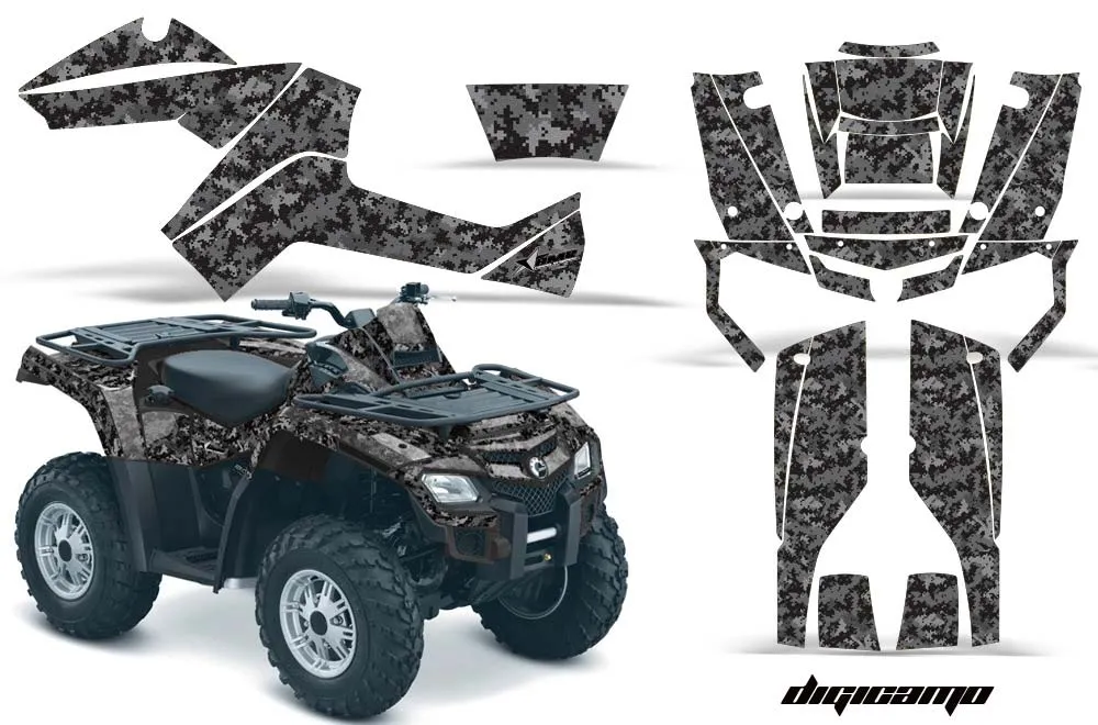 Can Am Outlander EFI 500 / 650 ATV Custom Graphic Kit - 2012-2015