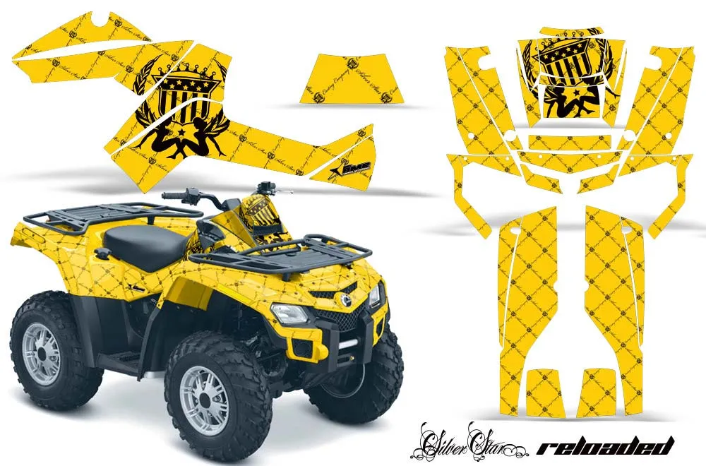 Can Am Outlander EFI 500 / 650 ATV Custom Graphic Kit - 2012-2015
