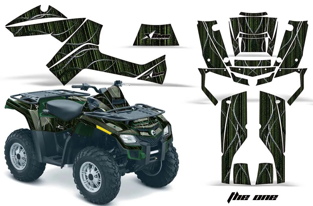 Can Am Outlander EFI 500 / 650 ATV Custom Graphic Kit - 2012-2015