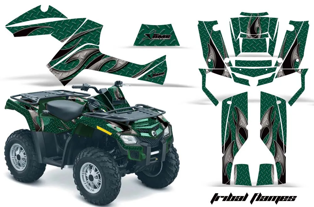 Can Am Outlander EFI 500 / 650 ATV Custom Graphic Kit - 2012-2015