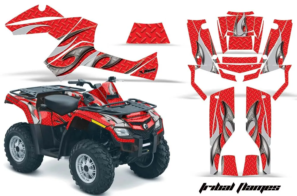 Can Am Outlander EFI 500 / 650 ATV Custom Graphic Kit - 2012-2015