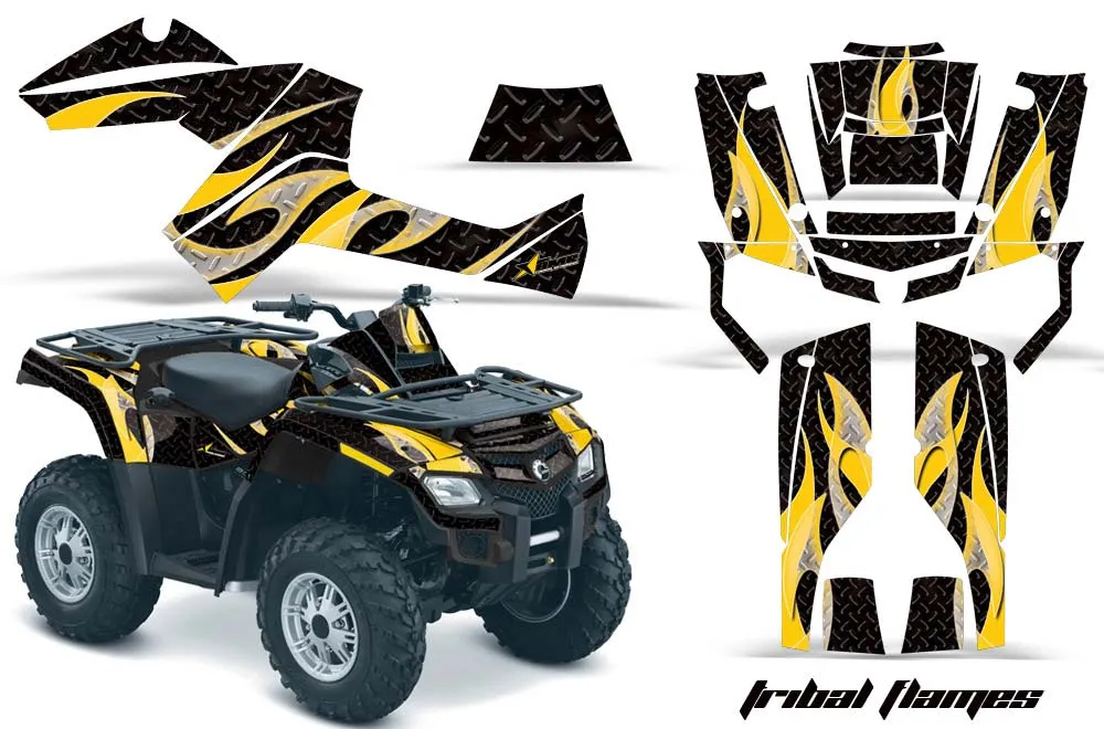 Can Am Outlander EFI 500 / 650 ATV Custom Graphic Kit - 2012-2015