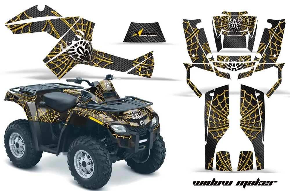 Can Am Outlander EFI 500 / 650 ATV Custom Graphic Kit - 2012-2015