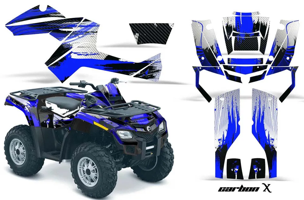 Can Am Outlander EFI 500 / 650 ATV Custom Graphic Kit - 2012-2015