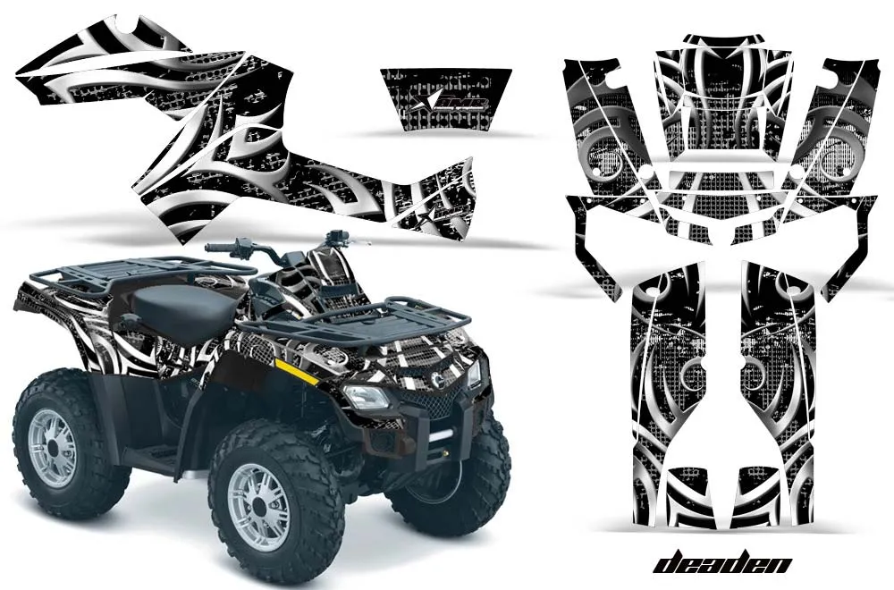 Can Am Outlander EFI 500 / 650 ATV Custom Graphic Kit - 2012-2015
