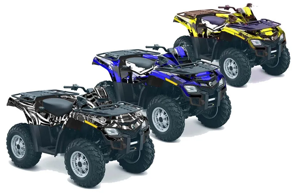Can Am Outlander EFI 500 / 650 ATV Custom Graphic Kit - 2012-2015