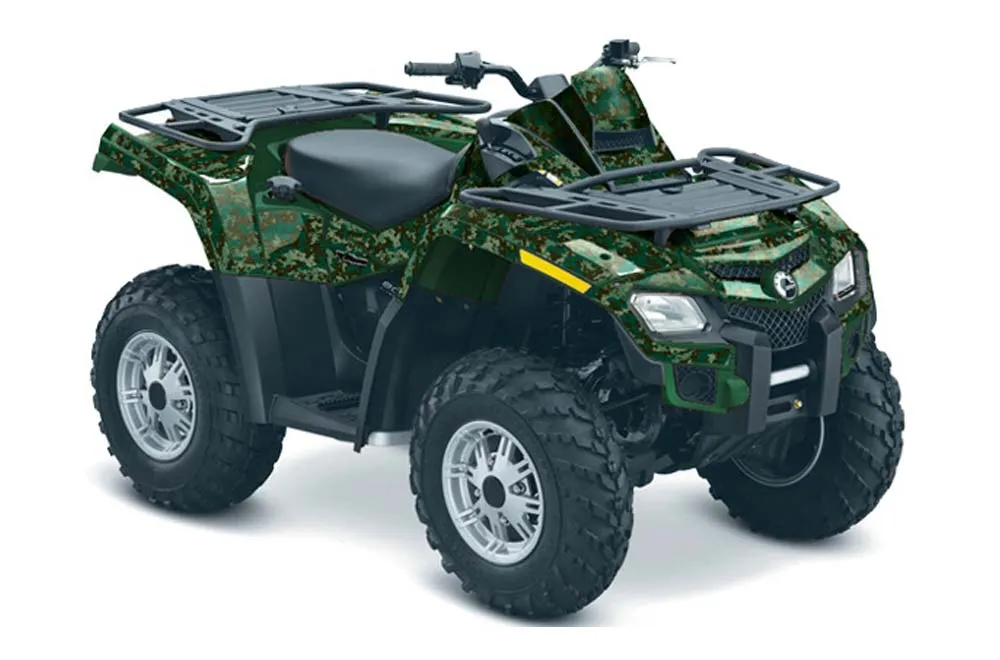 Can Am Outlander EFI 500 / 650 ATV Graphic Kit - 2012-2015 Digi Camo Green