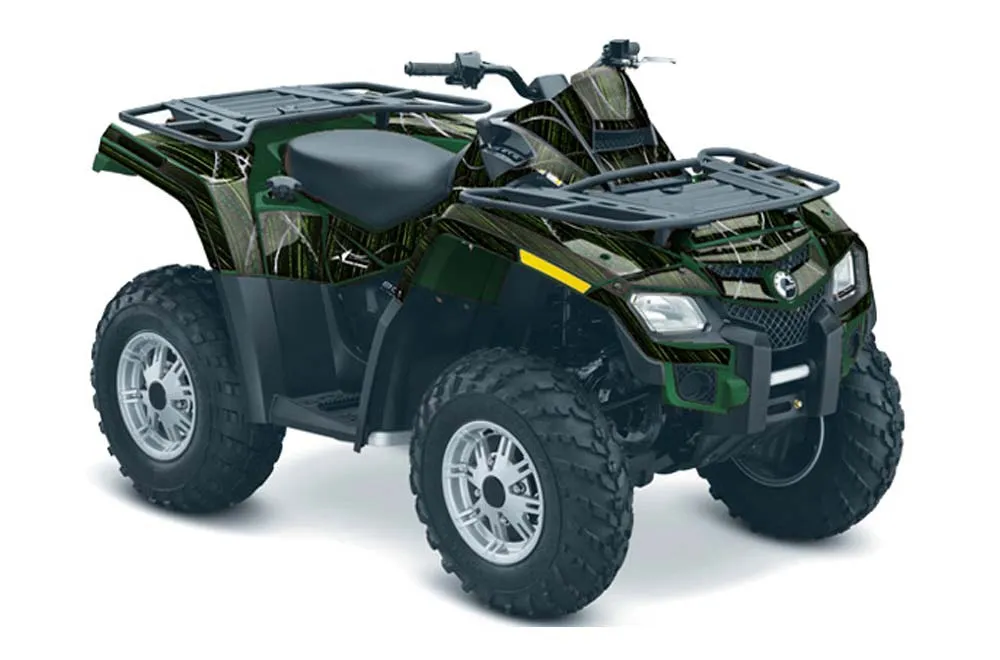 Can Am Outlander EFI 500 / 650 ATV Graphic Kit - 2012-2015 The One Green