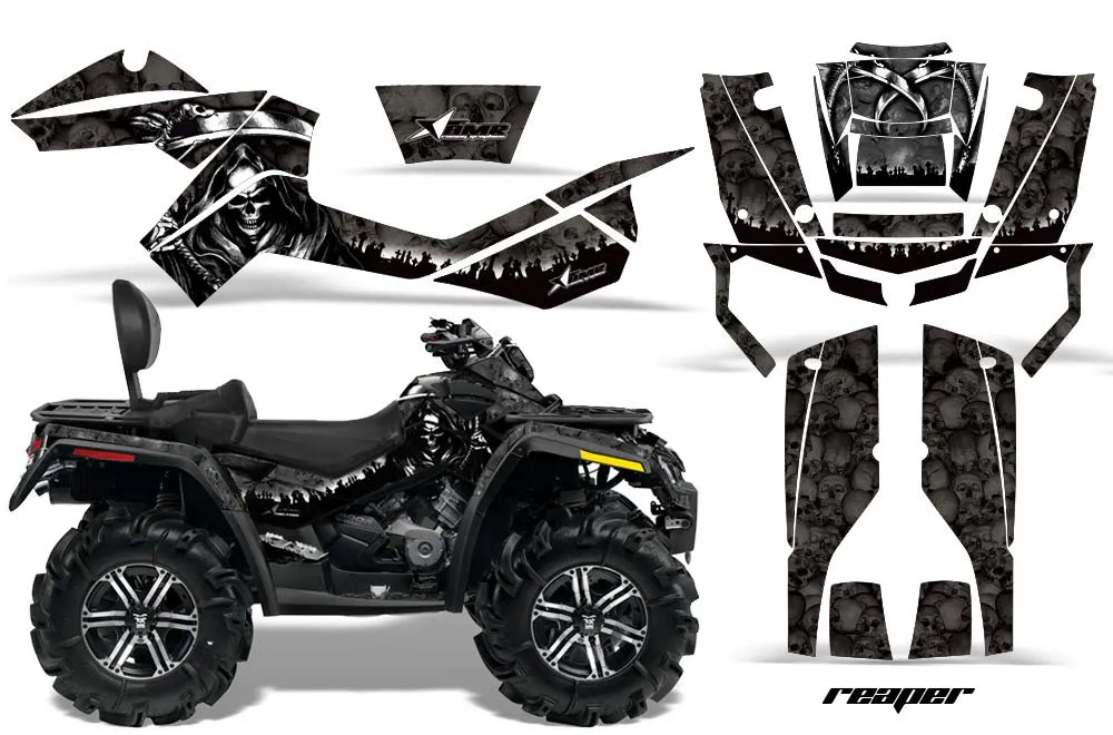 Can Am Outlander MAX 500 / 650 / 800 ATV Custom Graphic Kit - 2006-2012
